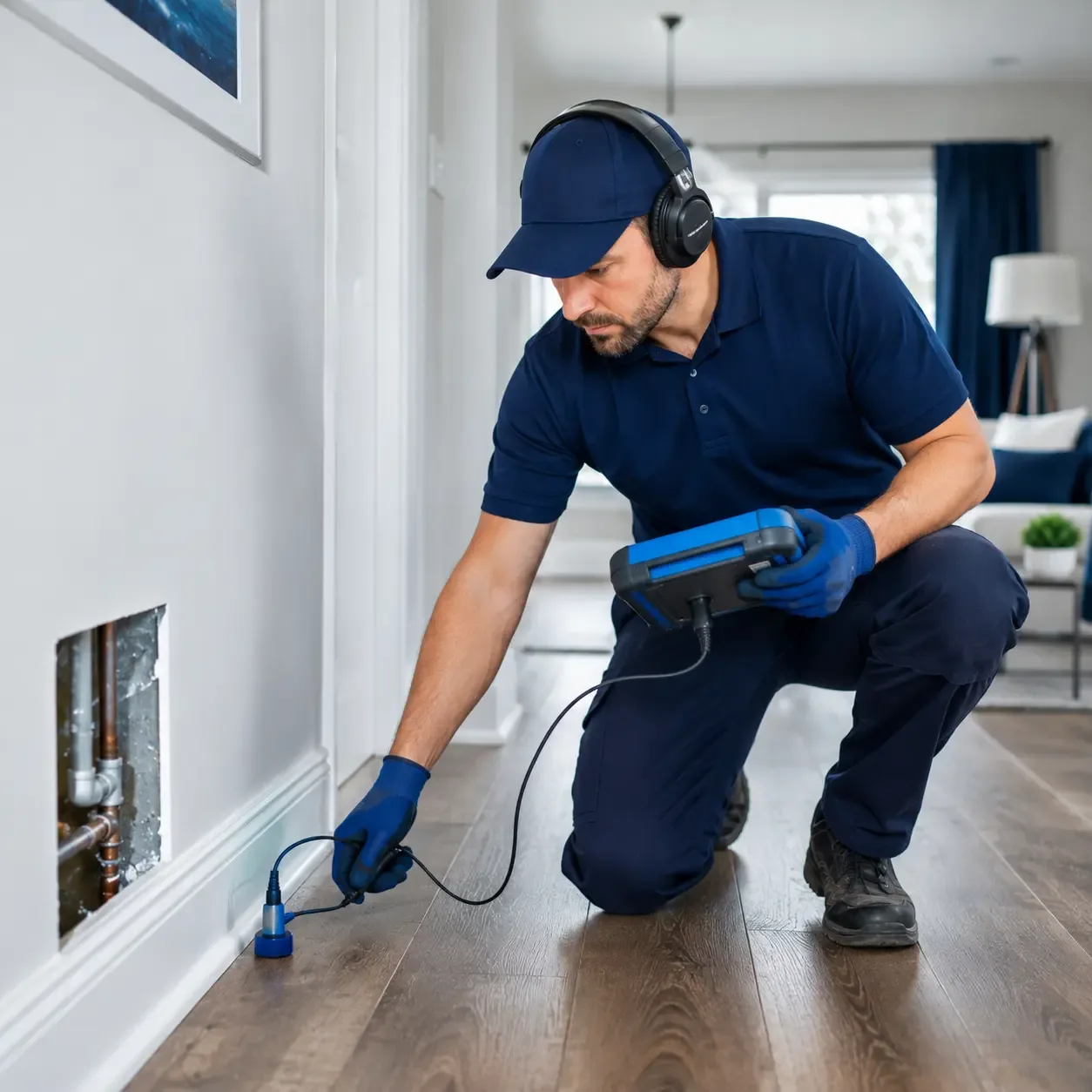 Emergency plumbing professionals serving Amma, WV